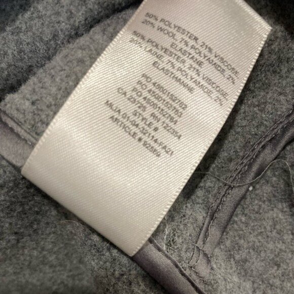 ARITZIA Neutral Contemporary Shacket Wool Blend Button Chic On Trend Fall - Picture 6 of 8